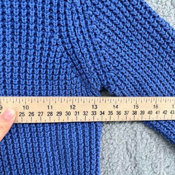 Milkshake Girls Periwinkle Blue Sweater with Shoulder patches - Picture 5 of 14